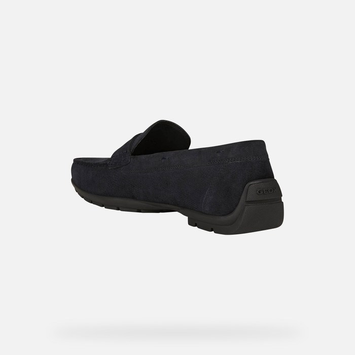 Geox Moner W 2fit Loafers Herre Mørkeblå | 39645-UDJW