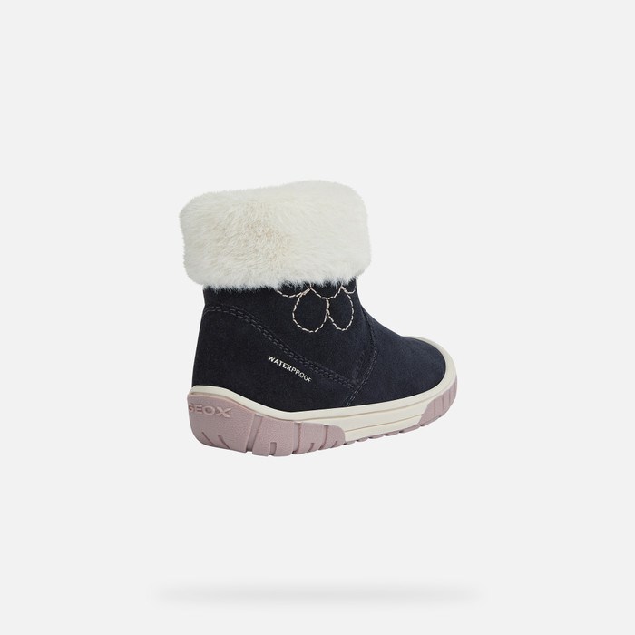 Geox Omar Sneakers Baby Mørkemørkeblå | 54679-SQUC