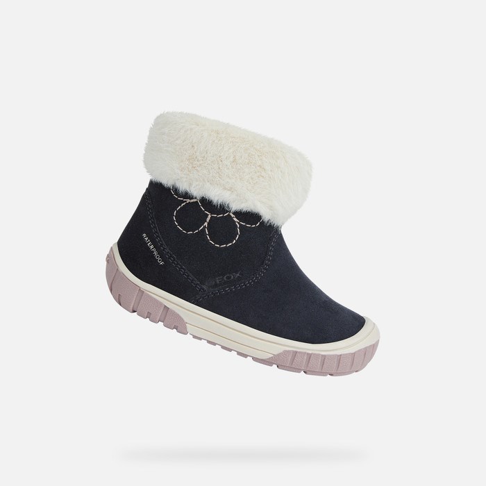 Geox Omar Sneakers Baby Mørkemørkeblå | 54679-SQUC