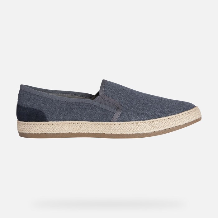 Geox Pantelleria Slip On Sko Herre Mørkeblå | 15846-SQFK