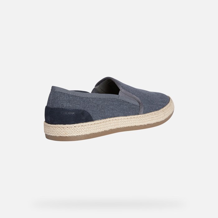 Geox Pantelleria Slip On Sko Herre Mørkeblå | 15846-SQFK