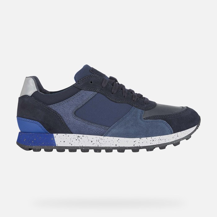 Geox Ponente Sneakers Herre Mørkeblå Mørke | 81927-RQYX