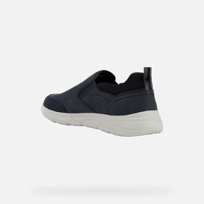 Geox Portello Slip On Sko Herre Blå | 30294-YKSW