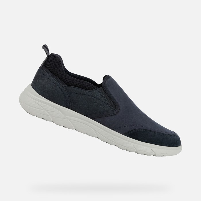 Geox Portello Slip On Sko Herre Blå | 30294-YKSW