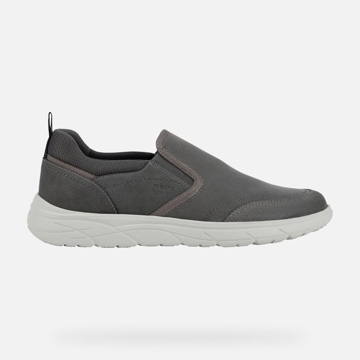 Geox Portello Slip On Sko Herre Grå | 03914-CHYQ