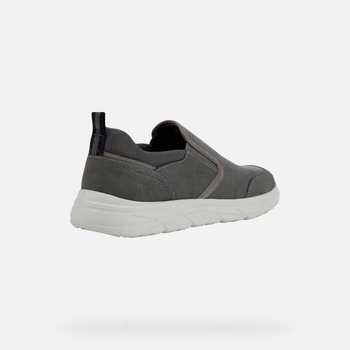 Geox Portello Slip On Sko Herre Grå | 03914-CHYQ