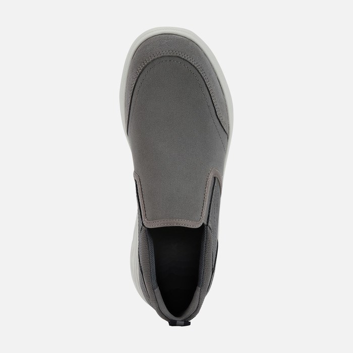 Geox Portello Slip On Sko Herre Grå | 03914-CHYQ