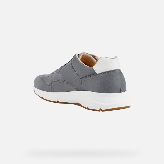 Geox Radente Sneakers Herre Grå | 05132-QTPR