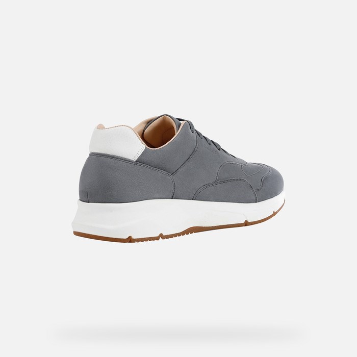 Geox Radente Sneakers Herre Grå | 05132-QTPR