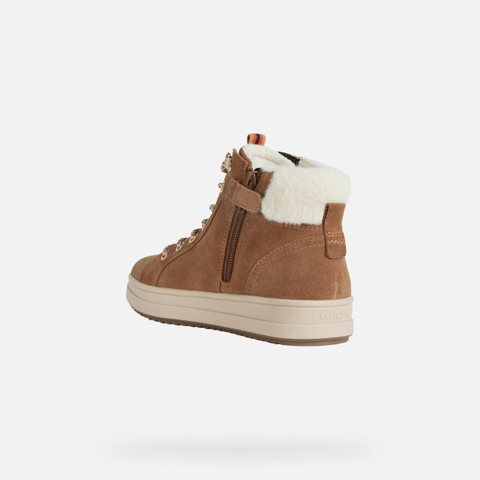 Geox Rebecca Sneakers Pige Whisky | 84275-QXRY