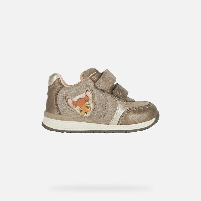 Geox Rishon Sneakers Baby Platin | 51847-VGSH