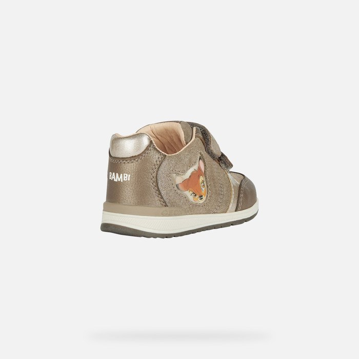 Geox Rishon Sneakers Baby Platin | 51847-VGSH