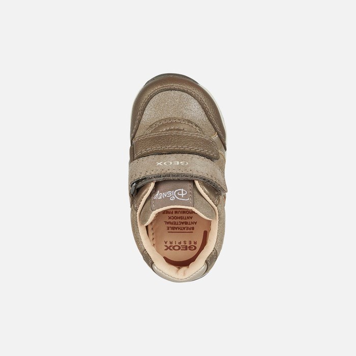 Geox Rishon Sneakers Baby Platin | 51847-VGSH