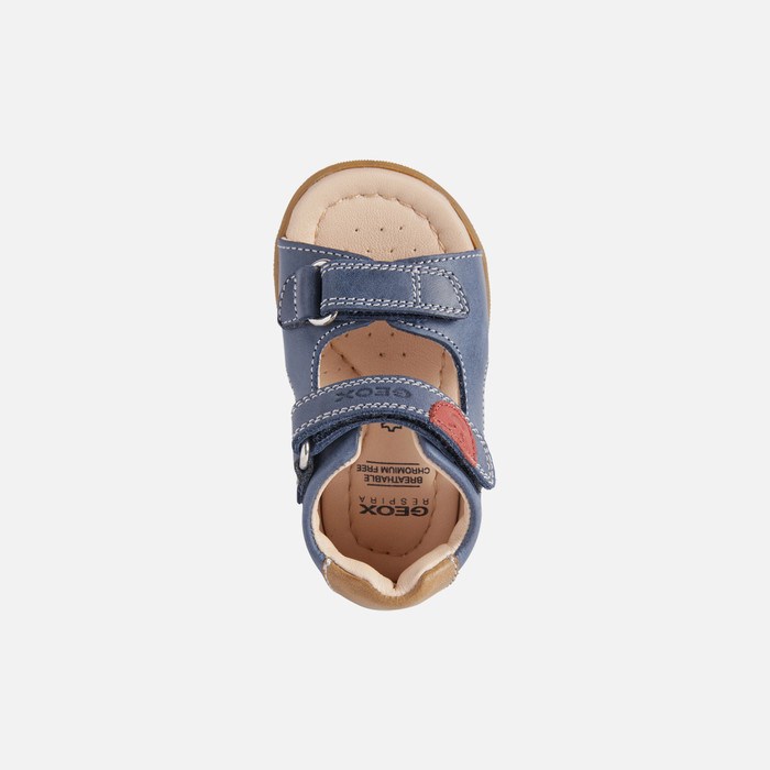 Geox Sandal Macchia First Steps Baby Mørkeblå | 43160-RSHZ