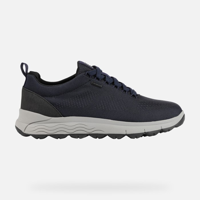 Geox Spherica 4x4 Abx Sneakers Herre Mørkeblå | 74529-BVRG