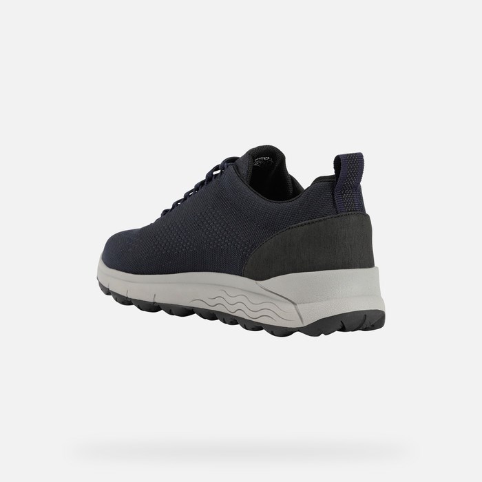 Geox Spherica 4x4 Abx Sneakers Herre Mørkeblå | 74529-BVRG