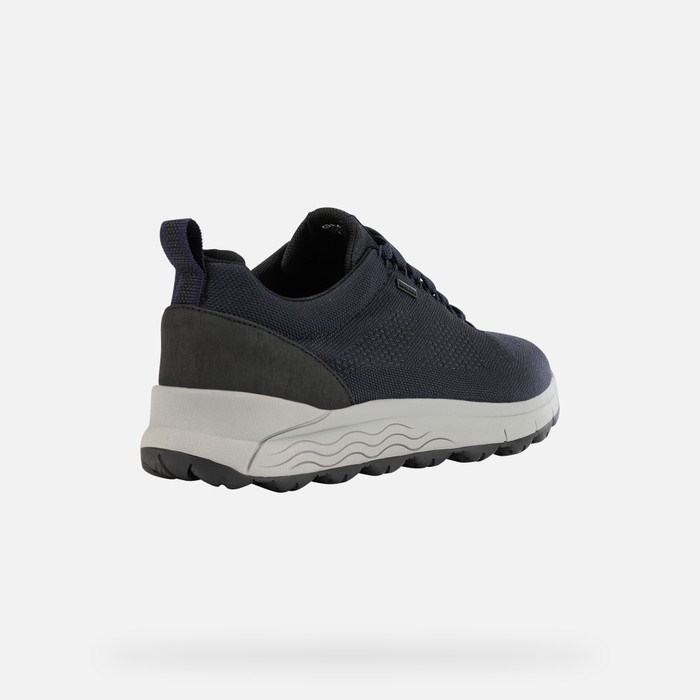 Geox Spherica 4x4 Abx Sneakers Herre Mørkeblå | 74529-BVRG