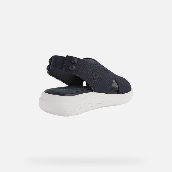 Geox Spherica Ec5 Sandaler Dame Mørkeblå | 47583-PWBG