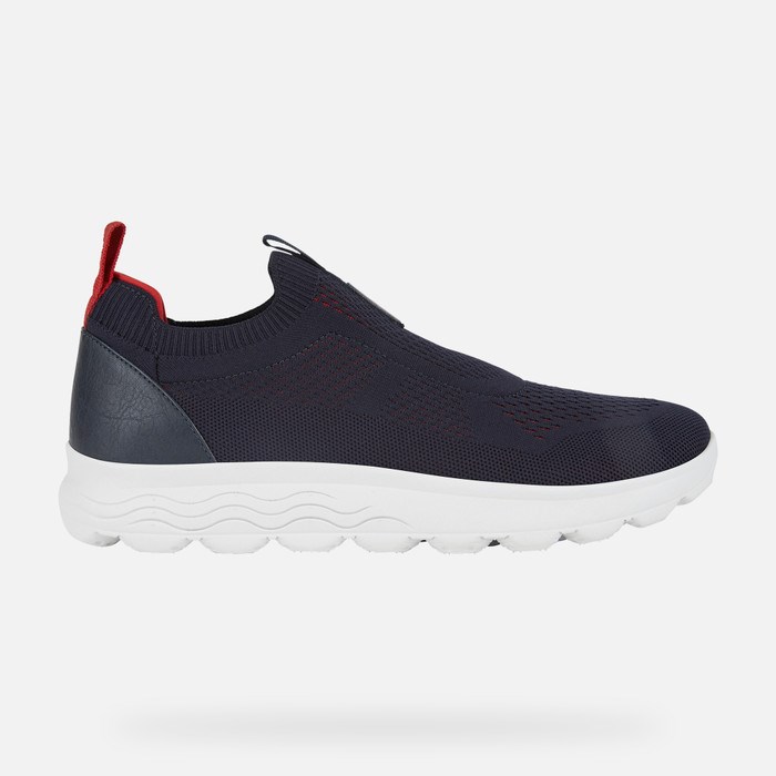 Geox Spherica Slip On Sko Herre Mørkeblå | 24610-RSWX