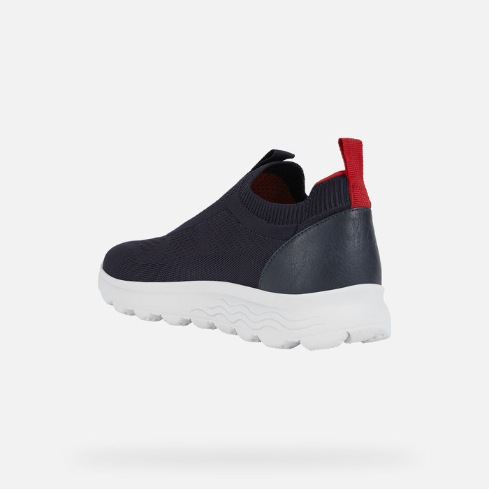 Geox Spherica Slip On Sko Herre Mørkeblå | 24610-RSWX