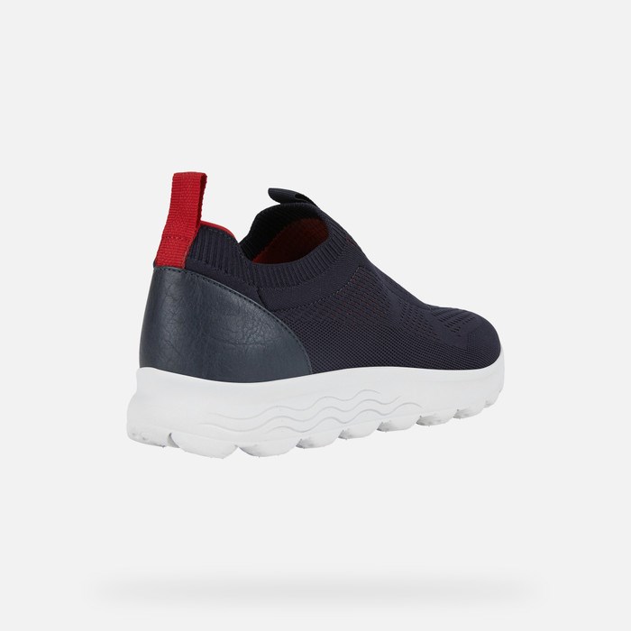 Geox Spherica Slip On Sko Herre Mørkeblå | 24610-RSWX