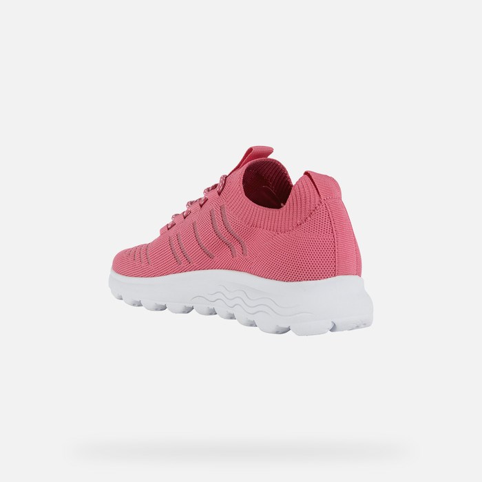 Geox Spherica Sneakers Dame Fuchsia | 87019-CUZM