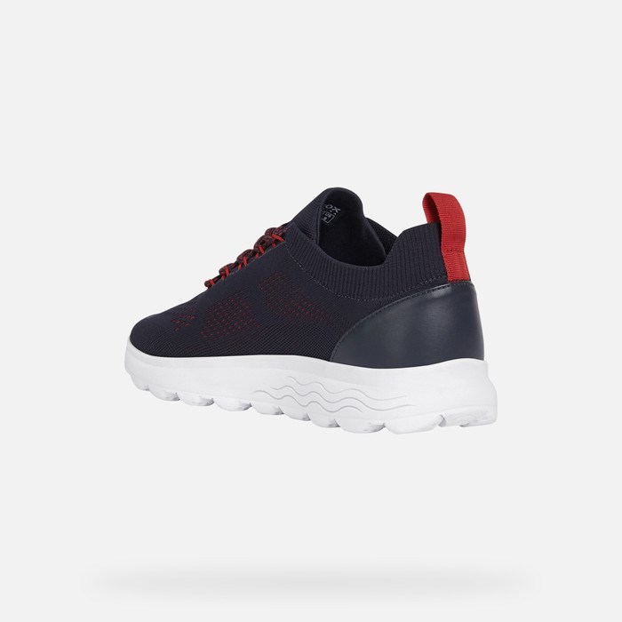 Geox Spherica Sneakers Herre Mørkeblå | 42097-KGCP