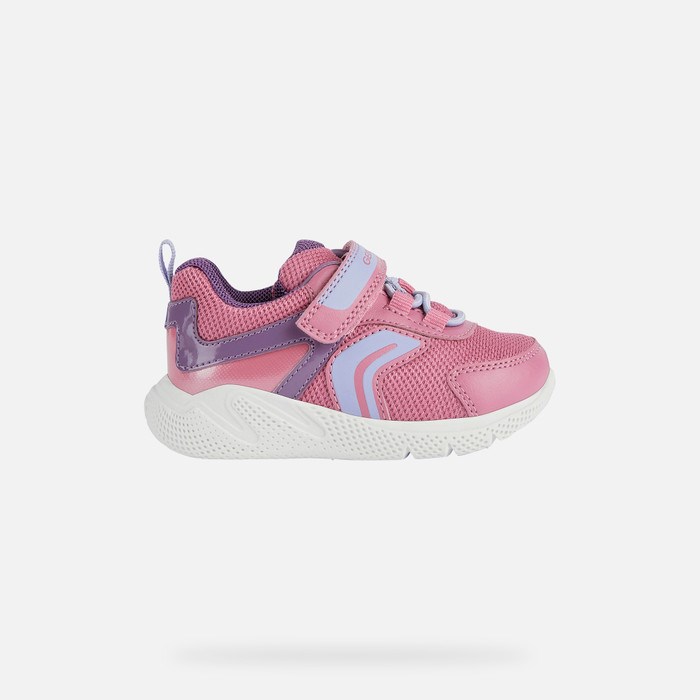 Geox Sprintye Sneakers Baby Fuchsia | 19278-LNBY