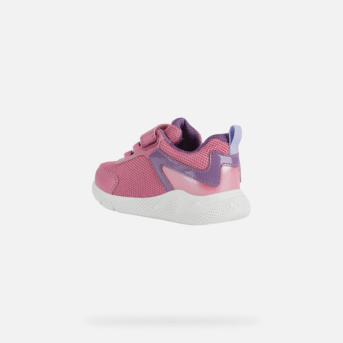 Geox Sprintye Sneakers Baby Fuchsia | 19278-LNBY