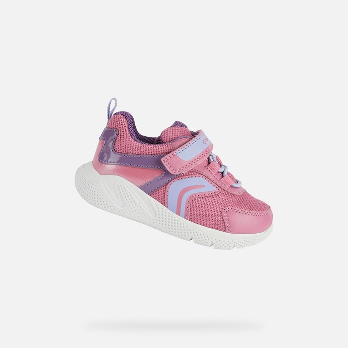 Geox Sprintye Sneakers Baby Fuchsia | 19278-LNBY