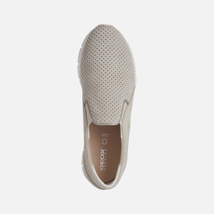 Geox Sukie Slip On Sko Dame Lyse | 76058-PACM