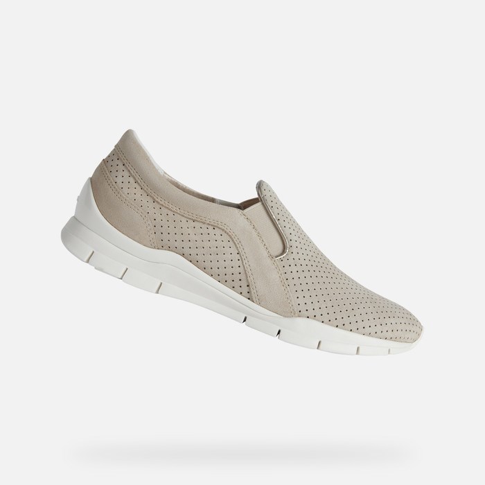 Geox Sukie Slip On Sko Dame Lyse | 76058-PACM