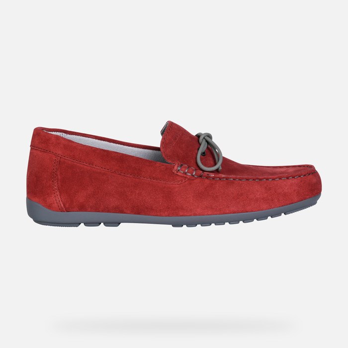 Geox Tivoli Loafers Herre Rød | 72534-JHRF