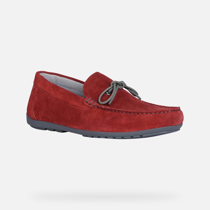 Geox Tivoli Loafers Herre Rød | 72534-JHRF