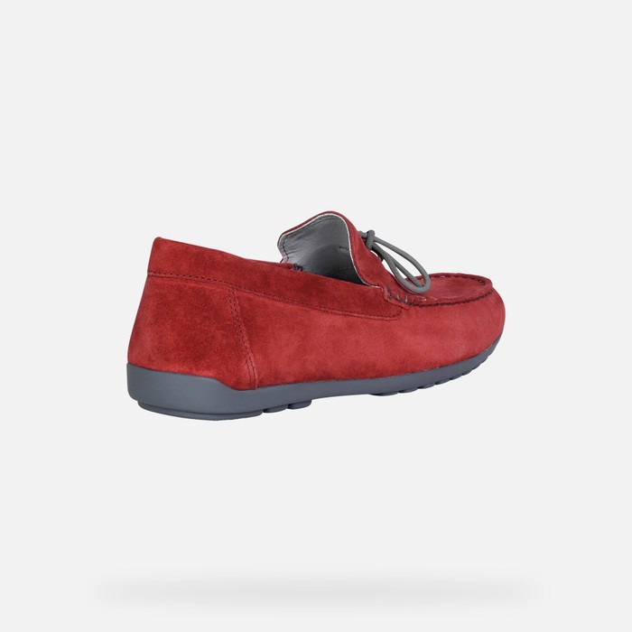 Geox Tivoli Loafers Herre Rød | 72534-JHRF