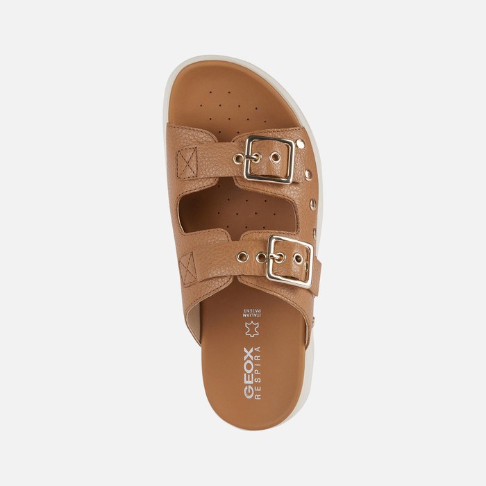 Geox Xand 2.1s Sandaler Dame Camel | 54190-ALVG