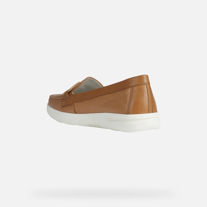 Geox Xand 2j Loafers Dame Camel | 69710-GQVZ