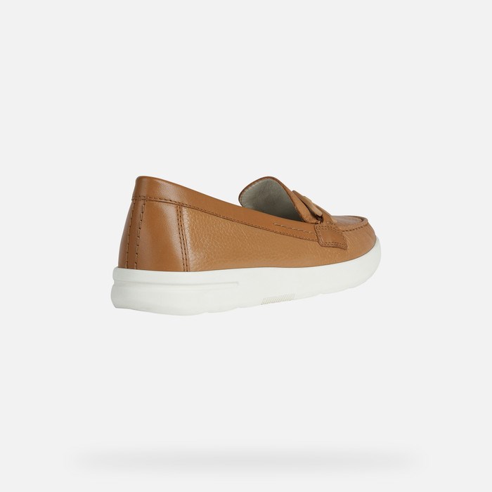 Geox Xand 2j Loafers Dame Camel | 69710-GQVZ