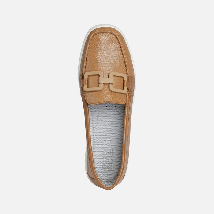 Geox Xand 2j Loafers Dame Camel | 69710-GQVZ